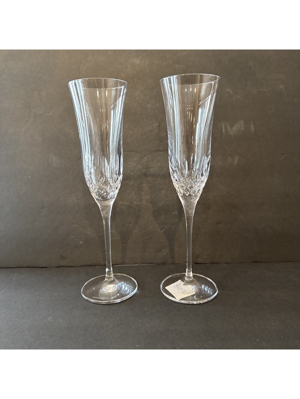 New Waterford Lismore Essence Champagne Flute (Set of 2) 10 7/8” T By 2 7/8” W